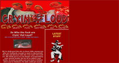 Desktop Screenshot of cryinoutloud.com